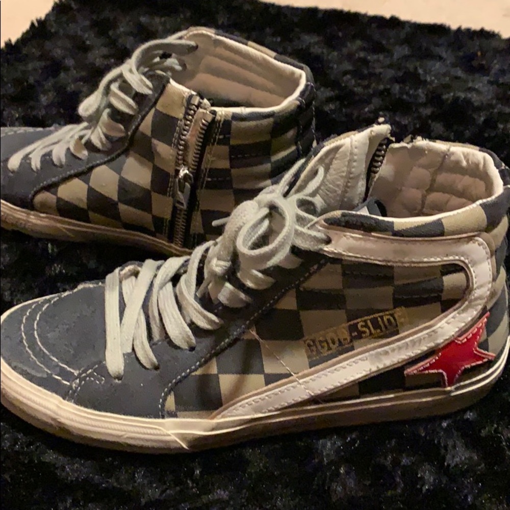 Golden Goose Slide High Top Sneakers